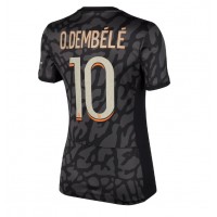Fotbalové Dres Paris Saint-Germain Ousmane Dembele #10 Dámské Alternativní 2023-24 Krátký Rukáv